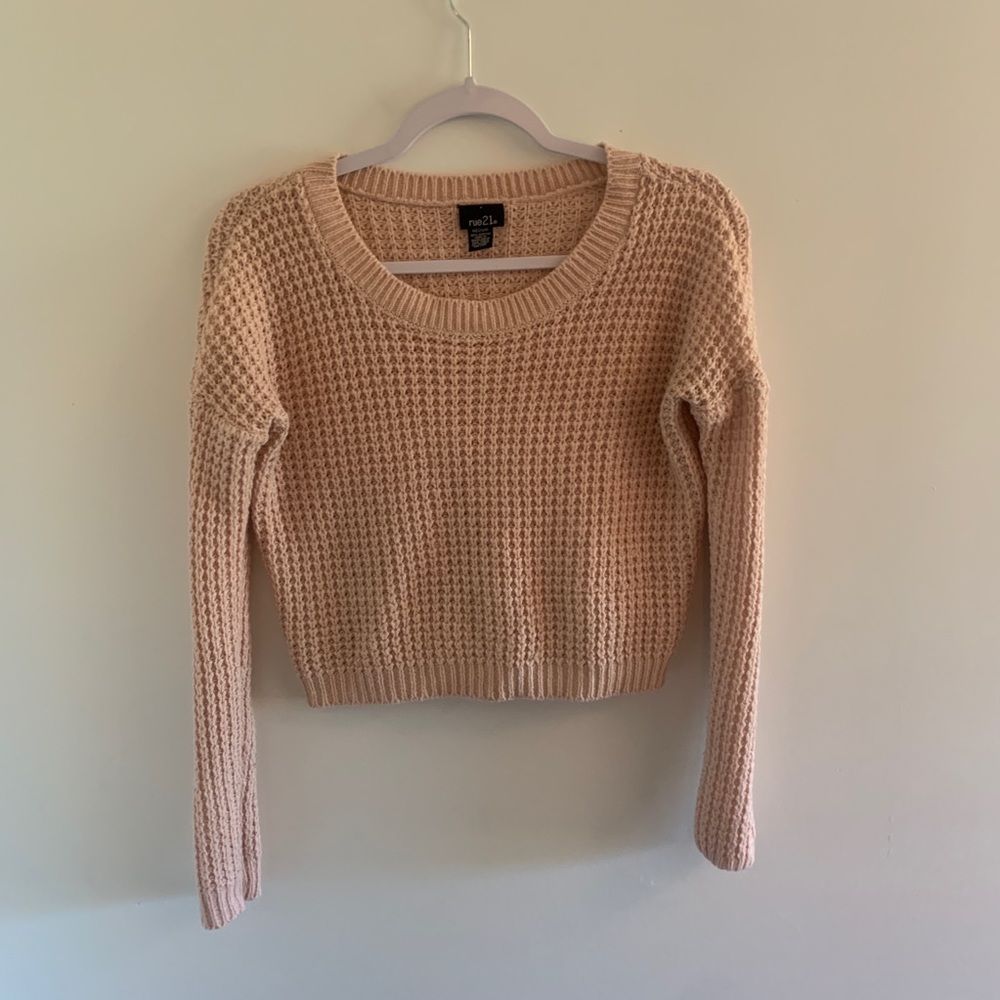 cropped sweater